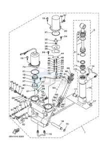 Z250DETOX drawing POWER-TILT-ASSEMBLY-1