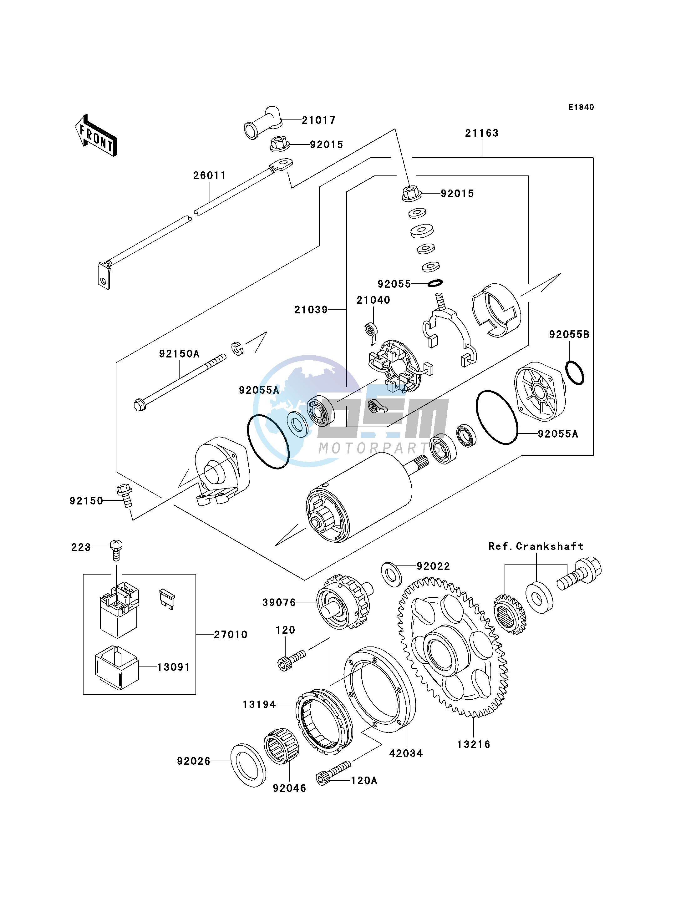 STARTER MOTOR