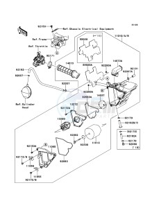 D-TRACKER 125 KLX125DEF XX (EU ME A(FRICA) drawing Air Cleaner