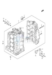 DF 175 drawing Cylinder Block