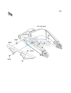 NINJA ZX-6R ZX636-C1H FR GB XX (EU ME A(FRICA) drawing Chain Cover