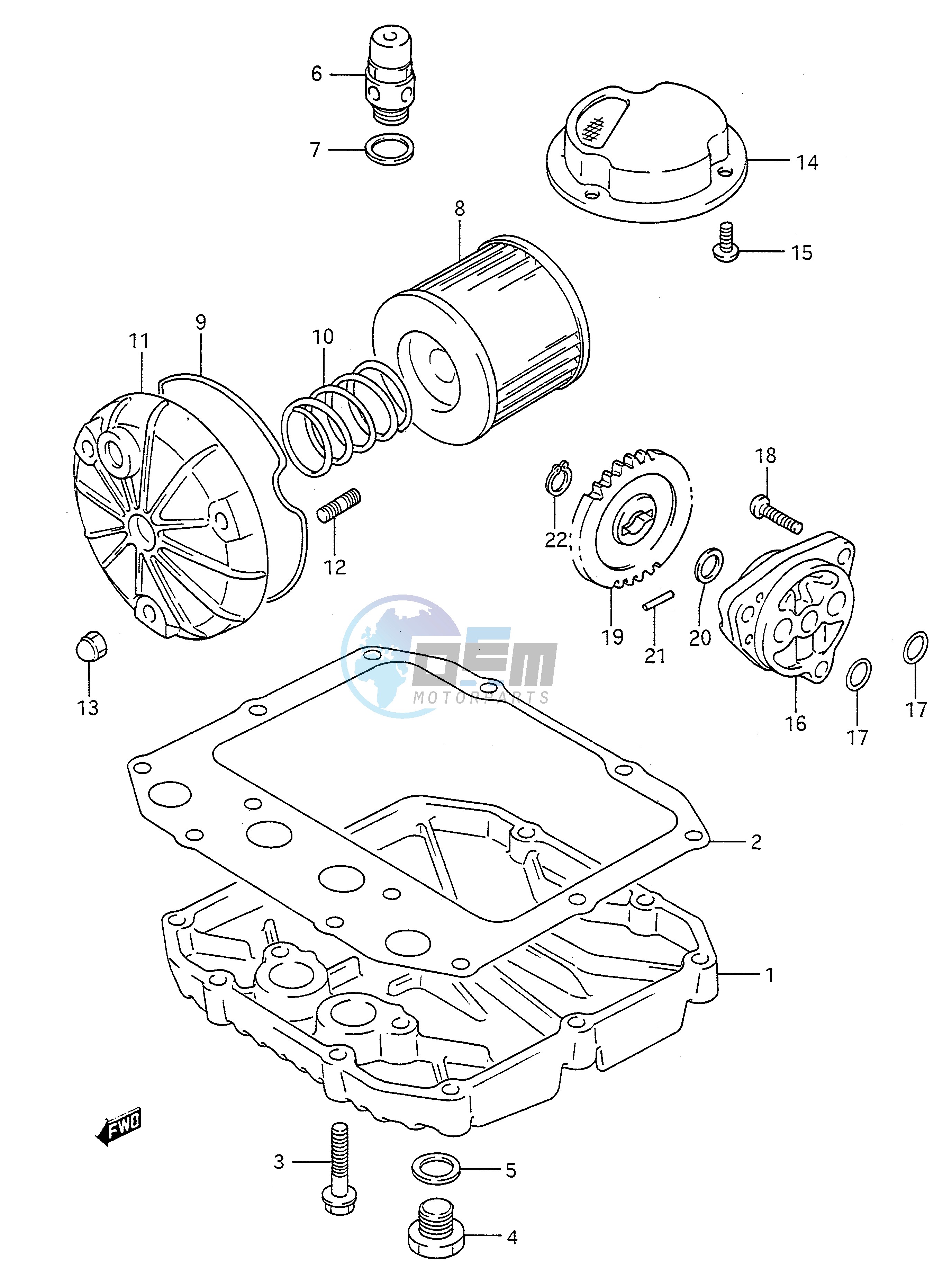 OIL FILTER - OIL PUMP