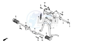 PK50S drawing STAND/STEP