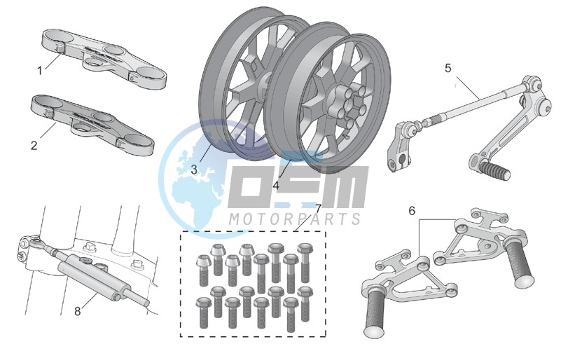 Acc. - Cyclistic components I