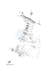 YZF-R25 249 (1WD9) drawing STEERING