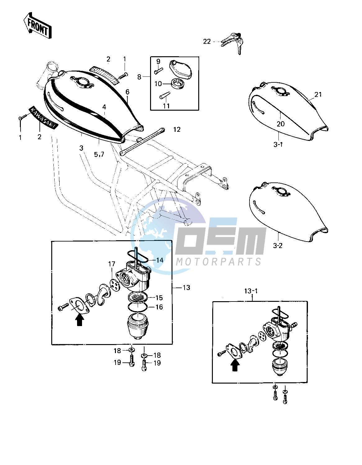 FUEL TANK -- 76-77 S2_S3- -