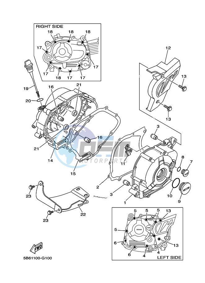 CRANKCASE COVER 1