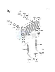 ZR 750 C [ZEPHYR 750] (C1-C3) [ZEPHYR 750] drawing OIL COOLER