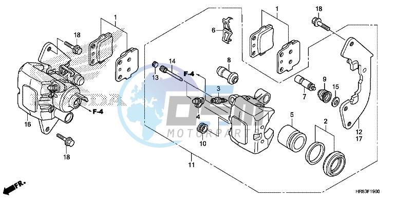 FRONT BRAKE CALIPER