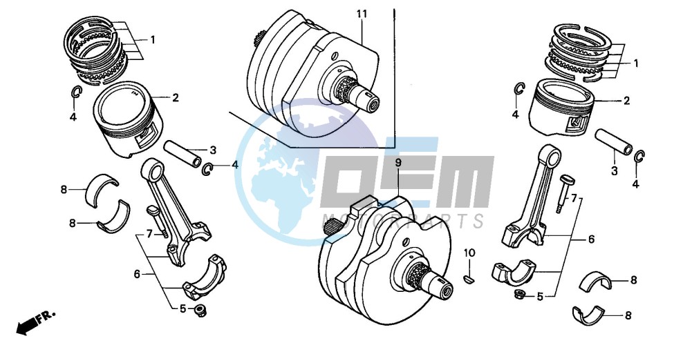 CRANKSHAFT/PISTON