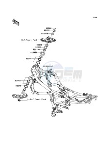 ER-6f ABS EX650B6F GB XX (EU ME A(FRICA) drawing Frame