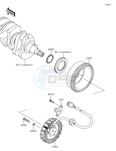 JET SKI ULTRA LX JT1500KJF EU drawing Generator