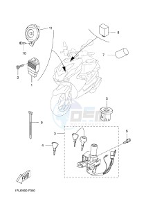 NS50N NITRO NAKED (1PL7 1PL7) drawing ELECTRICAL 1