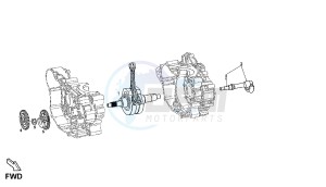 GPR - 125 CC VTHRG1A1A 4T drawing CRANKSHAFT