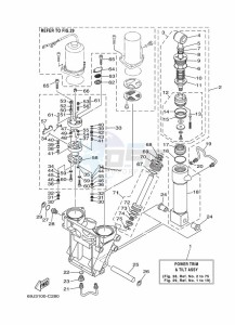 F225TXRE drawing TILT-SYSTEM-1