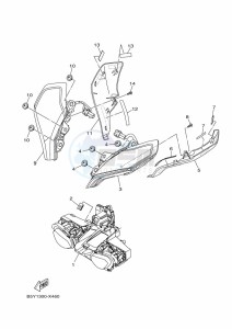 MT-10 MTN1000 (B5Y1) drawing HEADLIGHT