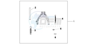 XL700V9 UK - (E / MKH SPC) drawing MAINSTAND