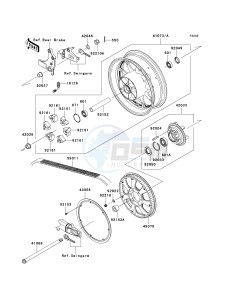 VN 1700 A [VULCAN 1700 VOYAGER] (9FA) A9F drawing REAR WHEEL_CHAIN