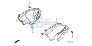 CB600F39 Europe Direct - (ED / ST) drawing SIDE COVER