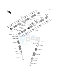 ZX 750 M [NINJA ZX-7R] (M1-M2) [NINJA ZX-7R] drawing VALVE-- S- -