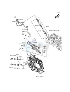 MULE PRO-DX KAF1000EGF EU drawing Fuel Injection