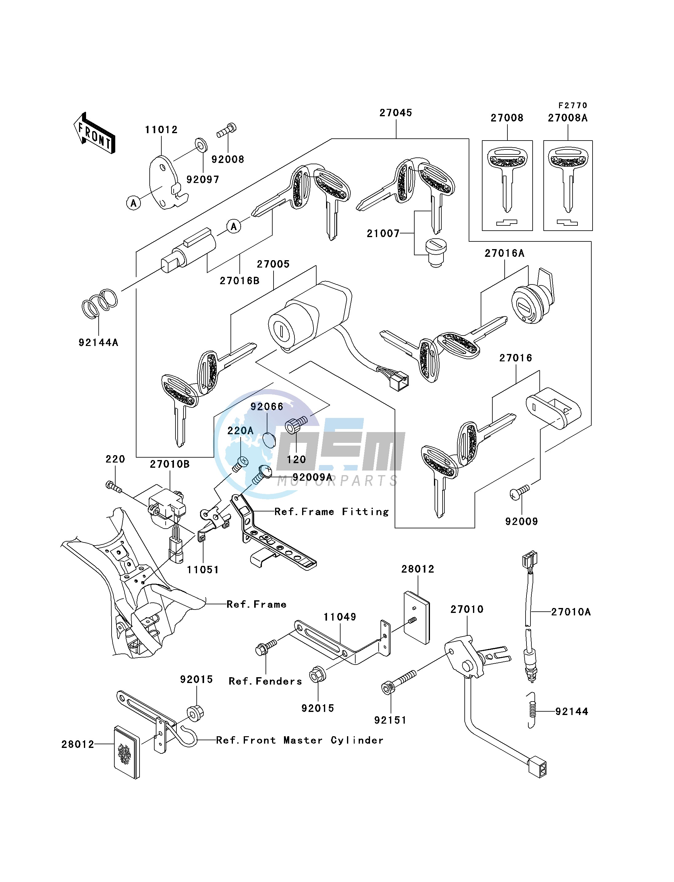 IGNITION SWITCH_LOCKS_REFLECTORS