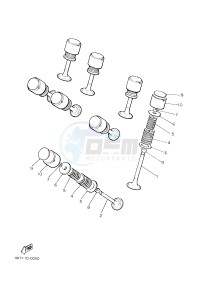 XJR1300 (5WMW) drawing VALVE