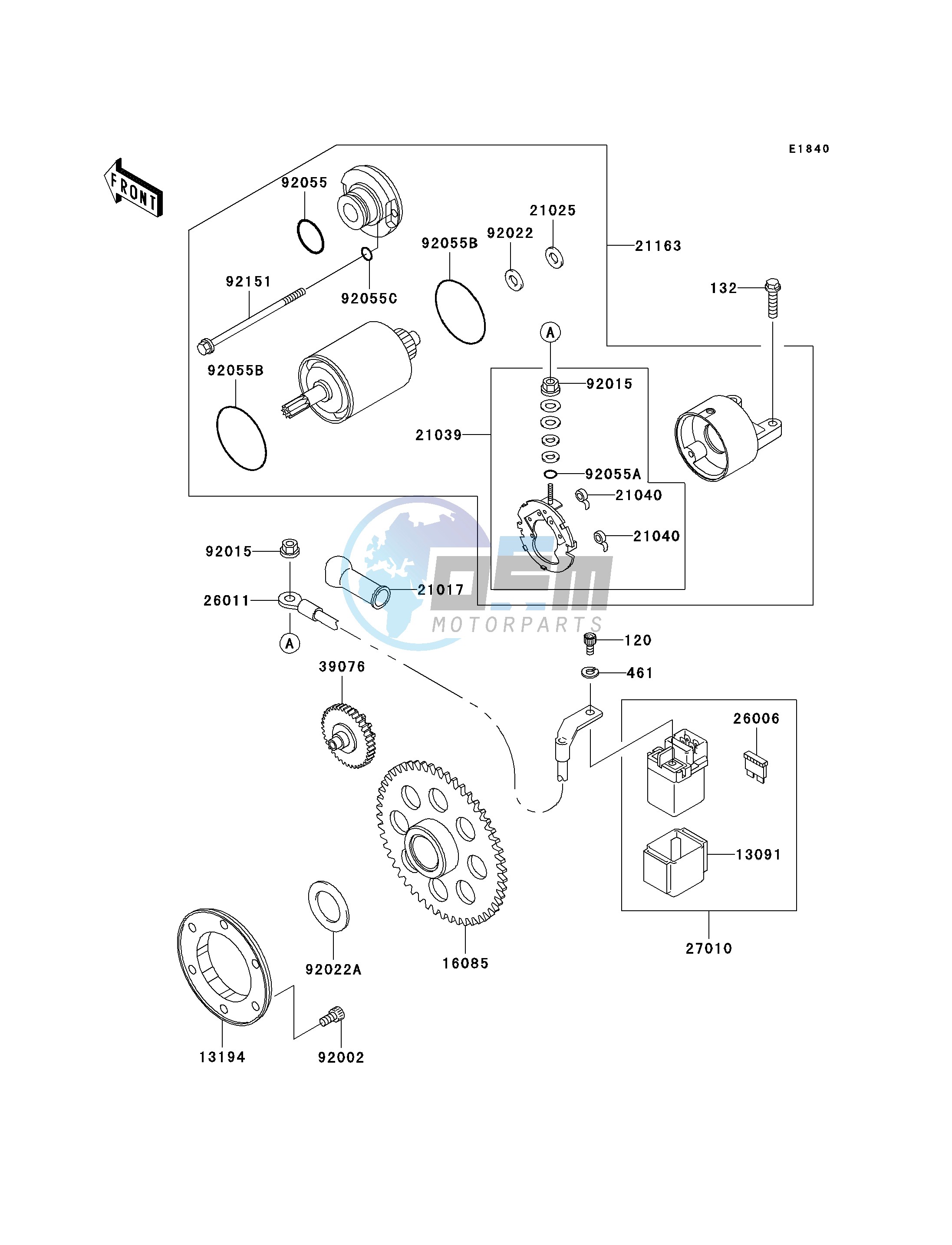 STARTER MOTOR