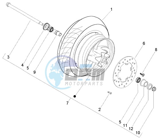 Front wheel