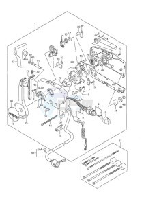 DF 9.9 drawing Remote Control w/Remote Control