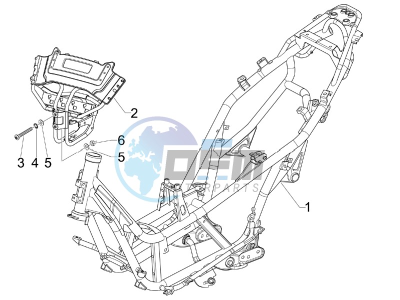 Frame bodywork