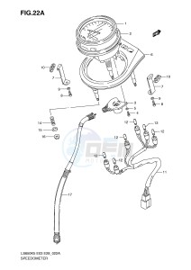 LS650 (E3-E28) SAVAGE drawing SPEEDOMETER (MODEL K9 E3,E33)