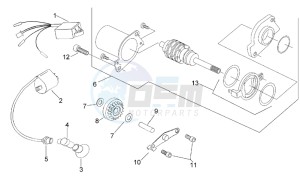 SR 50 Air 1997-2001 drawing Ignition unit