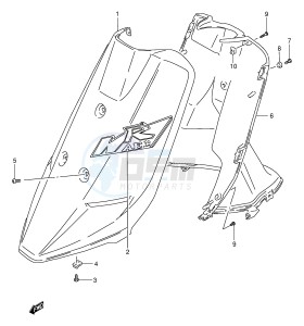 AE50 (E28) drawing LEG SHIELD (AE50RT RV)