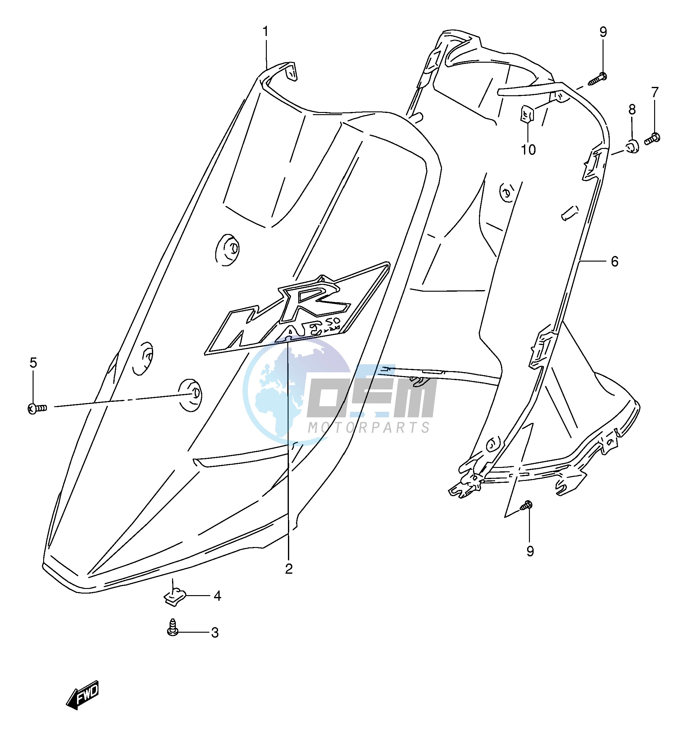 LEG SHIELD (AE50RT RV)