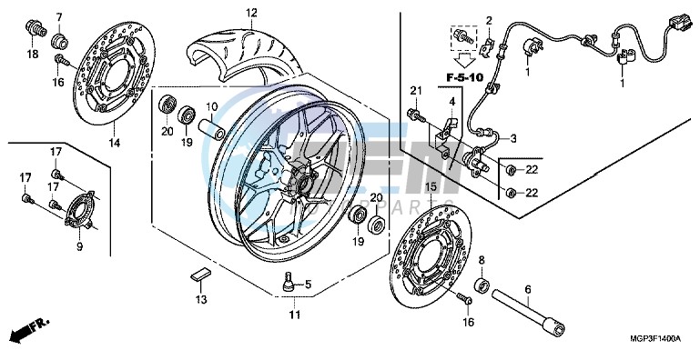 FRONT WHEEL