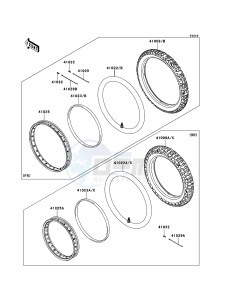 KLX125 KLX125CBF GB XX (EU ME A(FRICA) drawing Tires