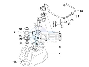 Nexus 300 ie e3 drawing Fuel Tank