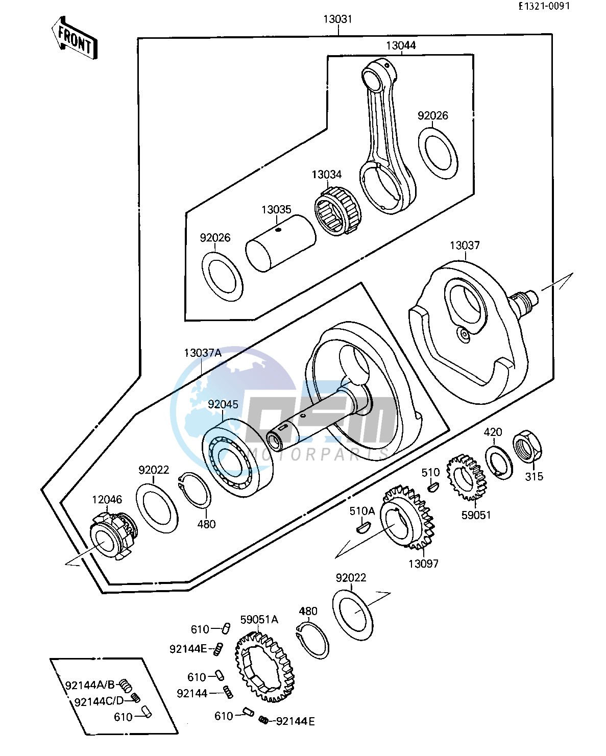 CRANKSHAFT -- 010527- -