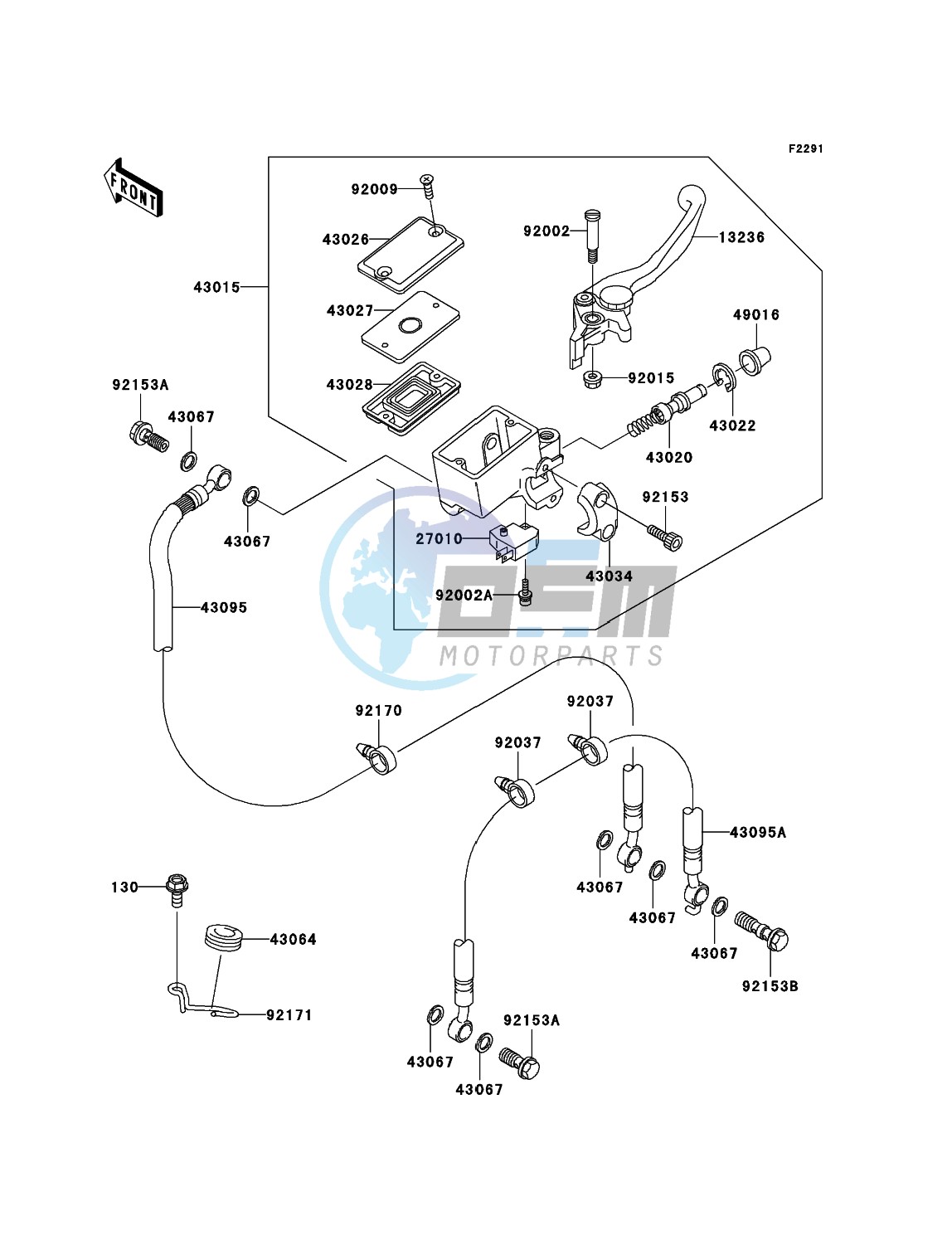 Front Master Cylinder