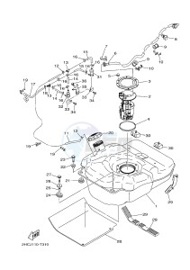 YXZ1000 YXZ10YMXJ (2HCR) drawing FUEL TANK