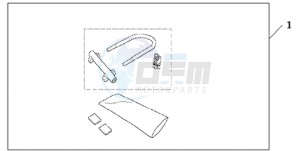 CBR600RAA BR / ABS - (BR / ABS) drawing U-LOCK