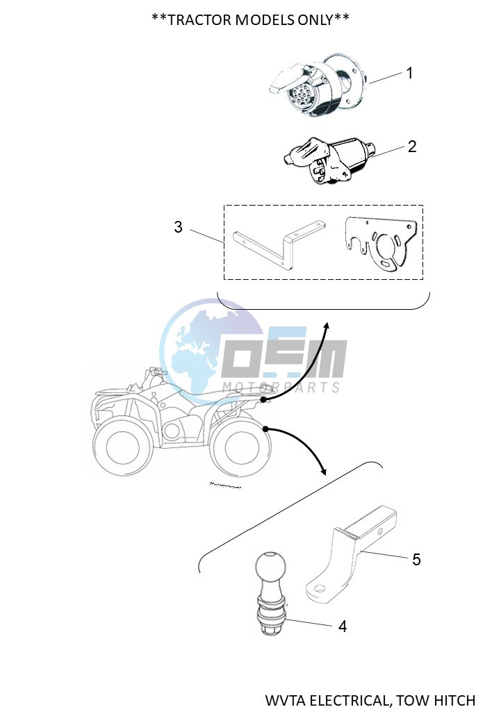 WVTA ELECTRICAL, TOW HITCH