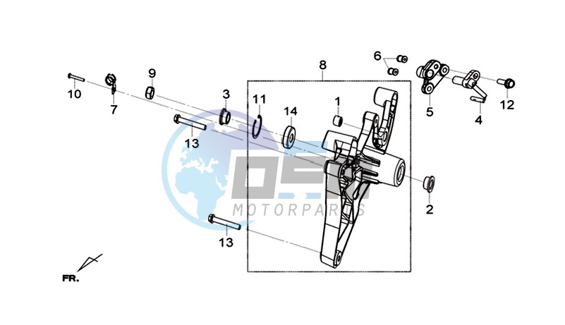 RR. FORK ASSY