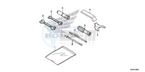 SH125AE SH125A UK - (E) drawing TOOLS