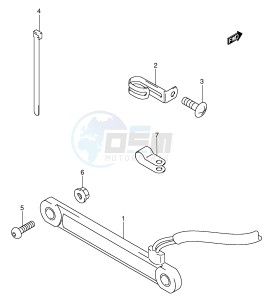 DR-Z400 (E3-E28) drawing TAIL LAMP