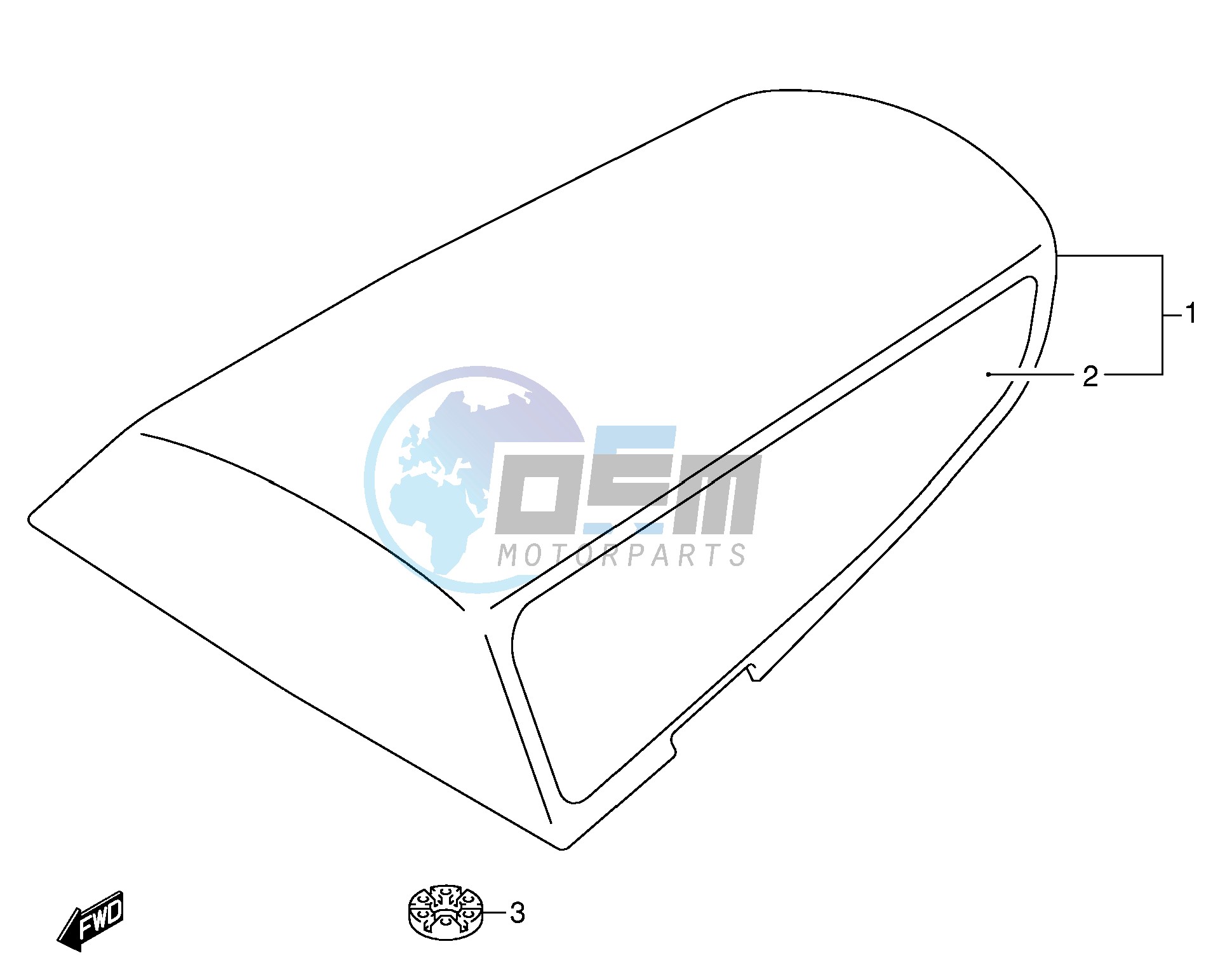 SEAT TAIL BOX (MODEL K2)