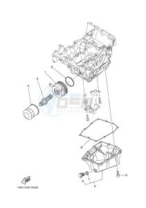 MT07A MT-07 ABS 700 (1XBM) drawing OIL CLEANER