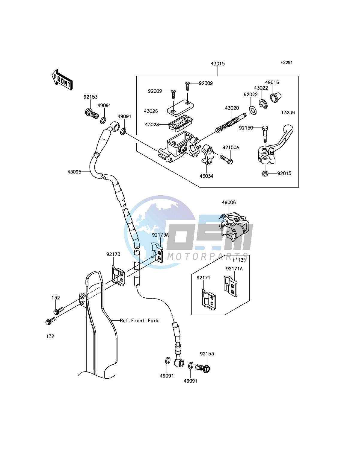 Front Master Cylinder