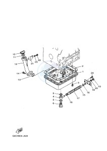 EDL13000STE 1647 (Q9CH) drawing OIL PAN